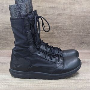 Danner Tachyon 8" Polishable Men's Sz 13 EE Black Leather Fabric Tactical Boots